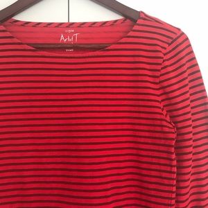 J. Crew | Striped Artist Tee